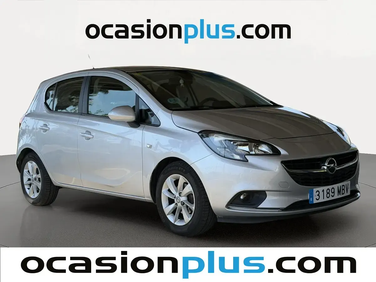 Usado Opel Corsa Business 90 CV (66 kW) 2018 Gris plata Utilitario