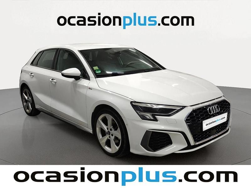 Usado Audi A3 Sportback S-Line 150 CV (110 kW) 2023 Blanco Utilitario