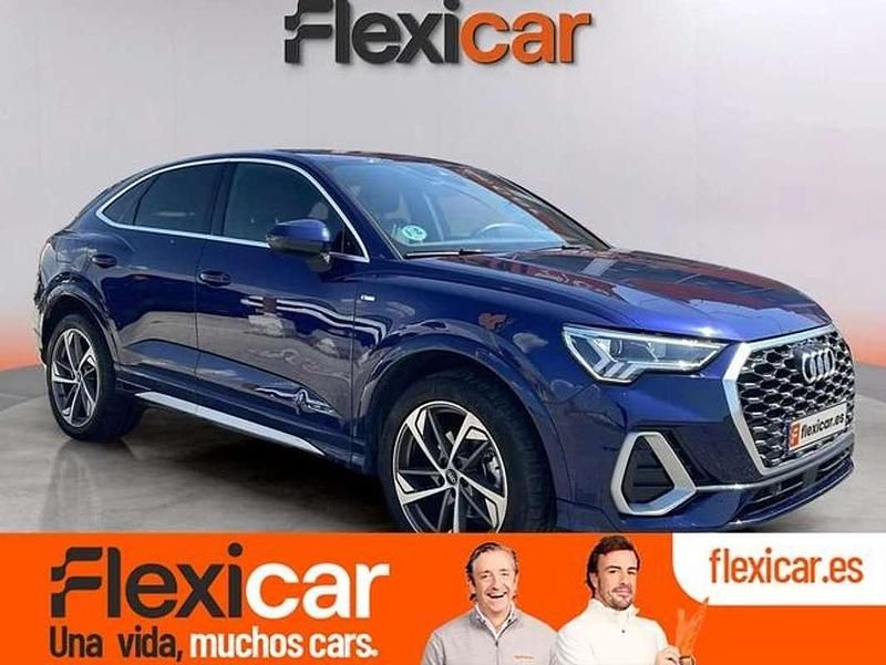 Azul Usado 2021 Audi Q3 S-Line SUV | 33.190 € (Precio justo) - Imagen 1/4