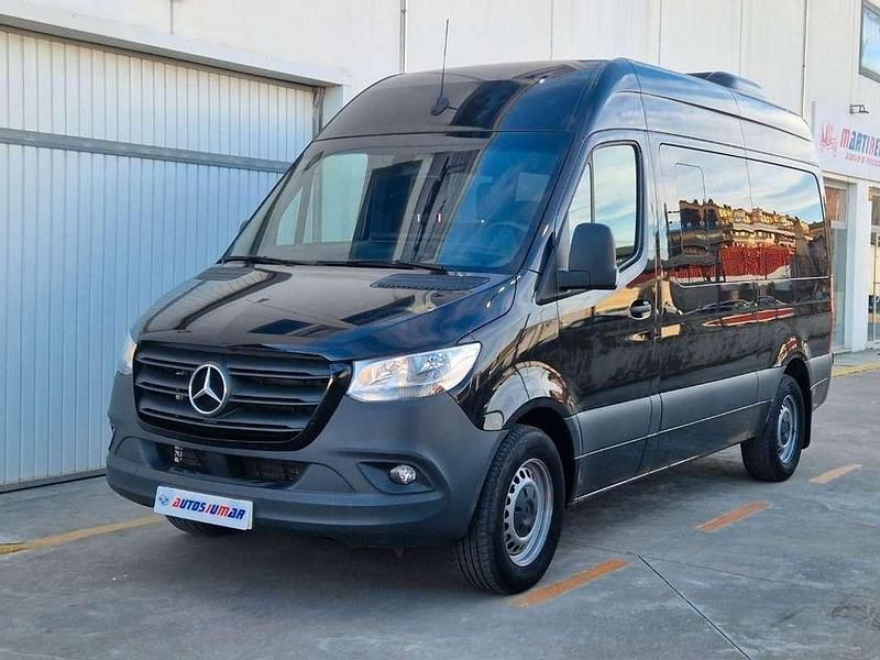 Usado Mercedes Sprinter 113 CV (83 kW) 2023 Negro Van