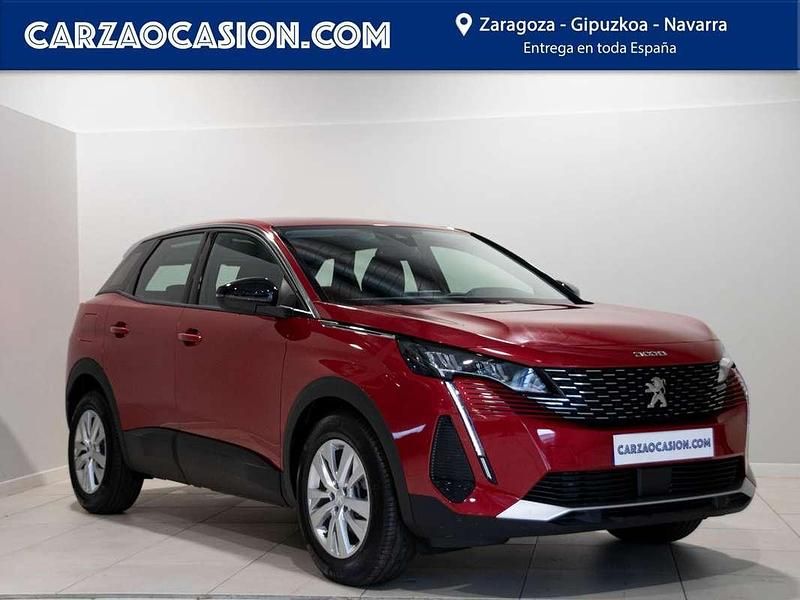 Usado Peugeot 3008 Active 131 CV (96 kW) 2022 Rojo SUV