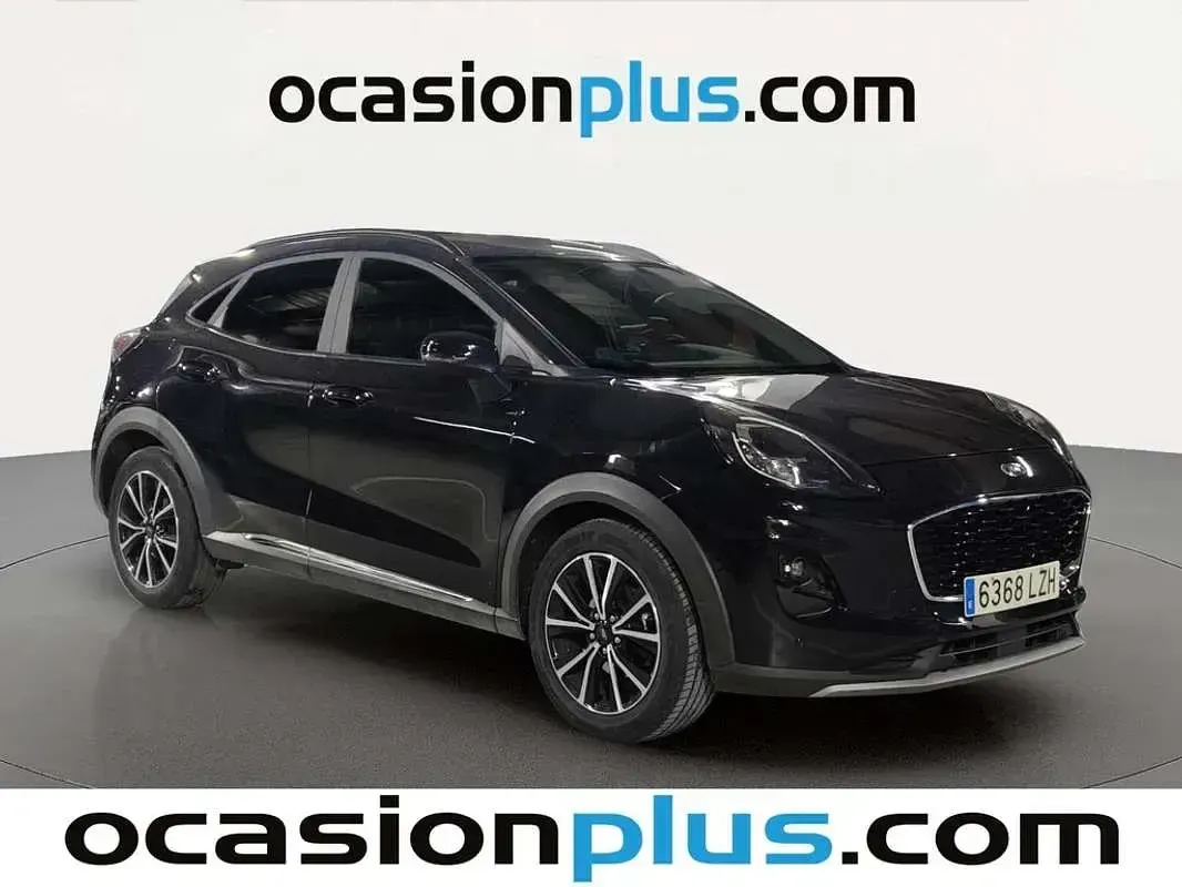 Usado Ford Puma Titanium 125 CV (91 kW) 2022 Negro SUV