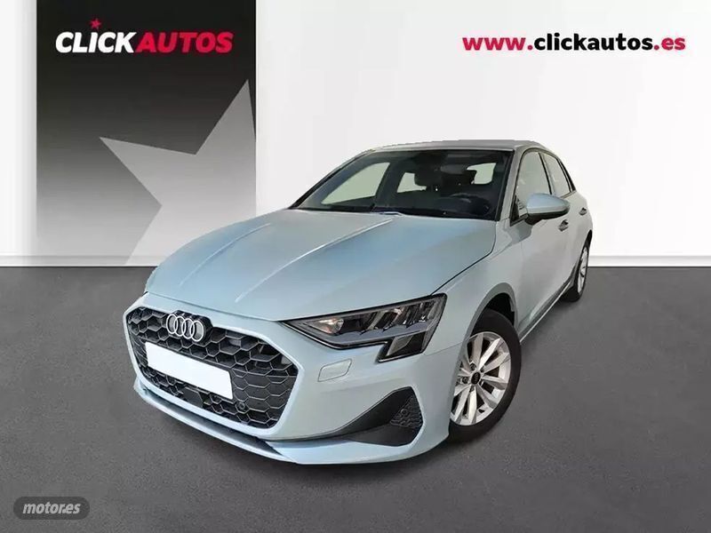 Gris Usado 2025 Audi A3 Berlina | 28.100 € (Precio justo) - Imagen 1/4