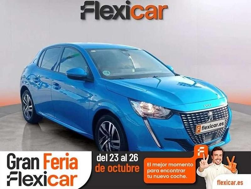 Azul Usado 2020 Peugeot 208 Allure Utilitario | 10.290 € (Precio justo) - Imagen 1/4