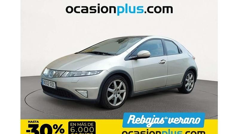 Gris Usado 2008 Honda Civic Executive Utilitario | 4700 € (Super precio) - Imagen 1/4