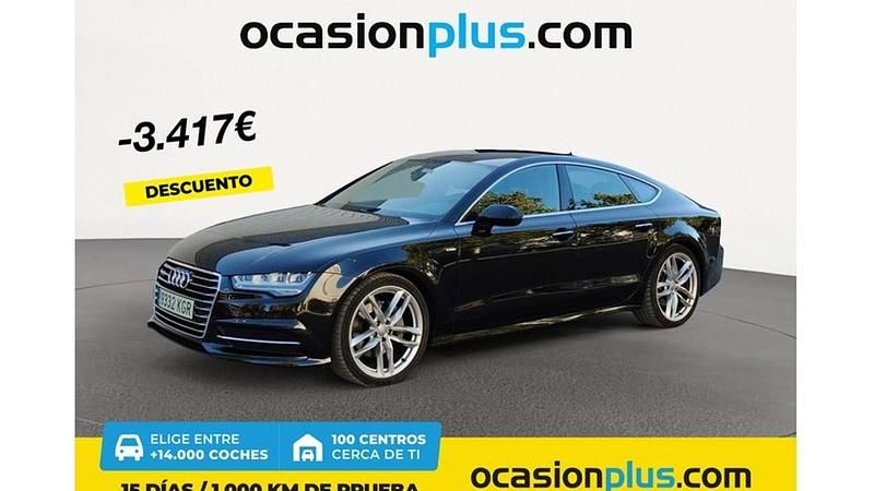 Negro Usado 2018 Audi A7 Sportback S-Line Utilitario | 34.173 € (Super precio) - Imagen 1/4