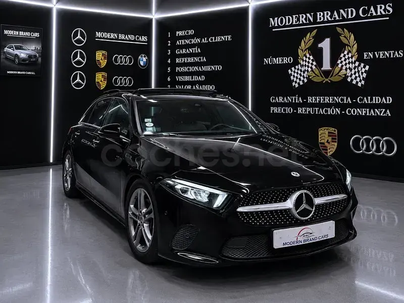 Usado Mercedes A200 150 CV (110 kW) 2020 Negro Berlina