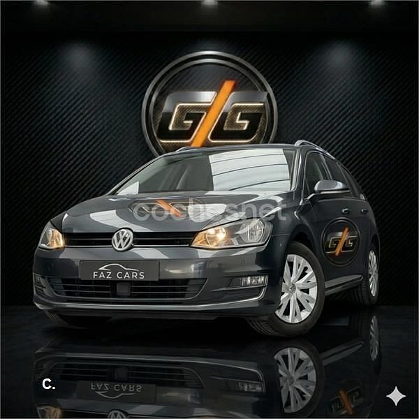 Usado VW Golf VII Advance 125 CV (91 kW) 2017 Gris / plata Familiar