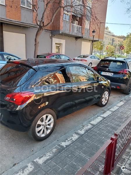 Usado Opel Corsa Business 90 CV (66 kW) 2017 Negro Utilitario