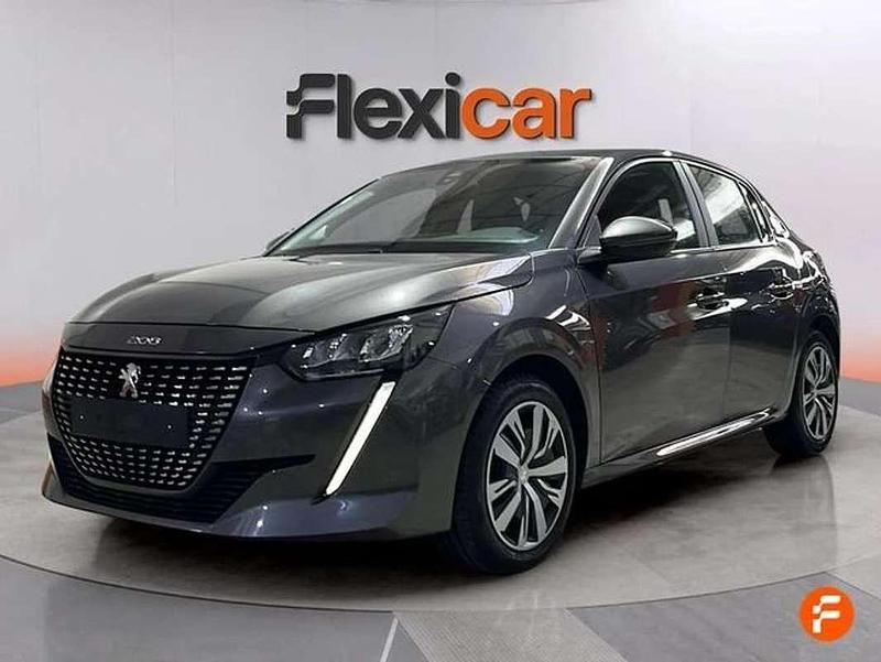 Usado Peugeot 208 Active 75 CV (55 kW) 2020 Gris Utilitario