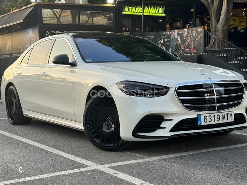 Usado Mercedes S580 510 CV (375 kW) 2021 Blanco Berlina