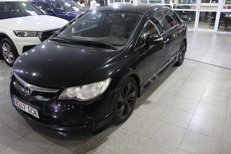 Negro Usado 2008 Honda Civic Hybrid Berlina | 5950 € - Imagen 1/4