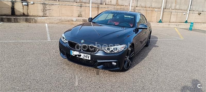 Usado BMW 420 M Sport 184 CV (135 kW) 2015 Gris / plata Descapotable