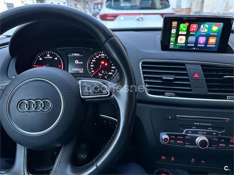 Usado Audi Q3 Sport 150 CV (110 kW) 2017 Negro SUV
