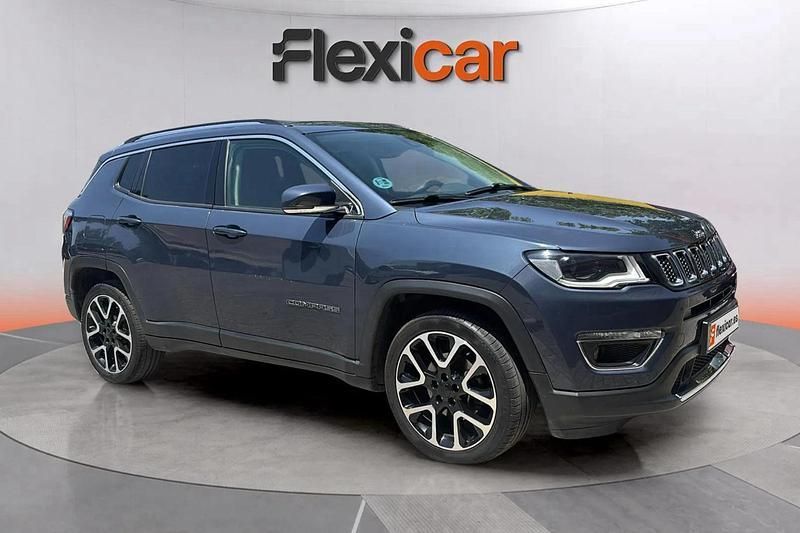 Azul Usado 2021 Jeep Compass Limited SUV | 14.490 € (Buen precio) - Imagen 1/4
