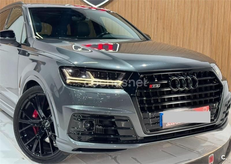 Gris / plata Usado 2017 Audi SQ7 SUV | 46.500 € (Precio justo) - Imagen 1/4