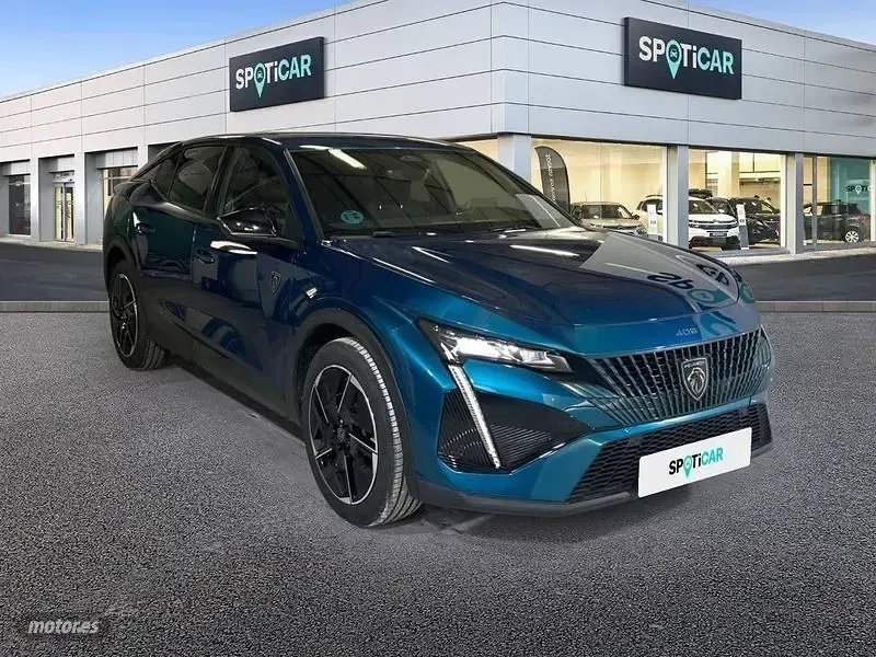 Usado Peugeot 408 GT 130 CV (95 kW) 2023 Azul Berlina