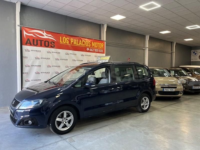 Usado Seat Alhambra Reference 150 CV (110 kW) 2016 Azul Monovolumen