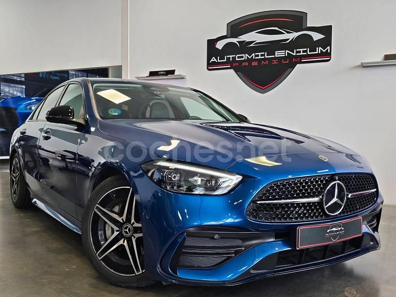 Azul Usado 2022 Mercedes C220 Berlina | 39.900 € (Precio justo) - Imagen 1/4