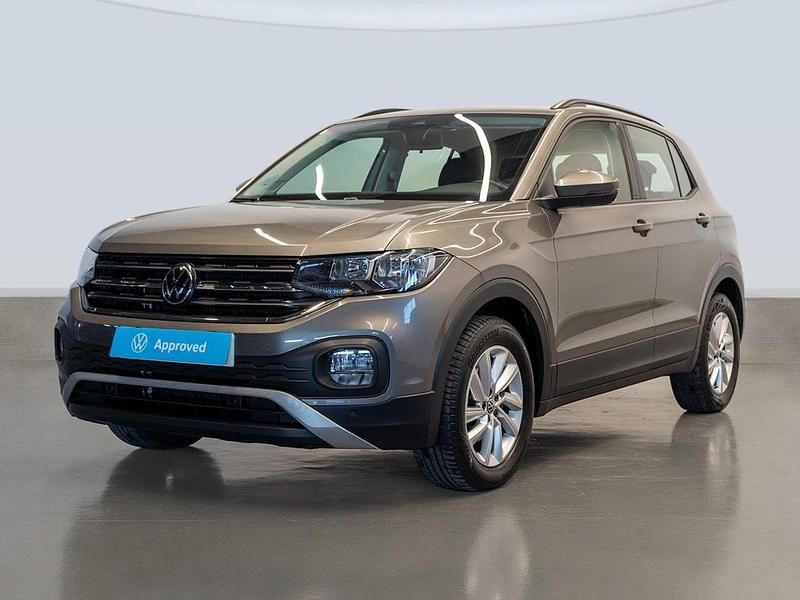 Usado VW T-Cross Advance 95 CV (69 kW) 2021 Gris SUV