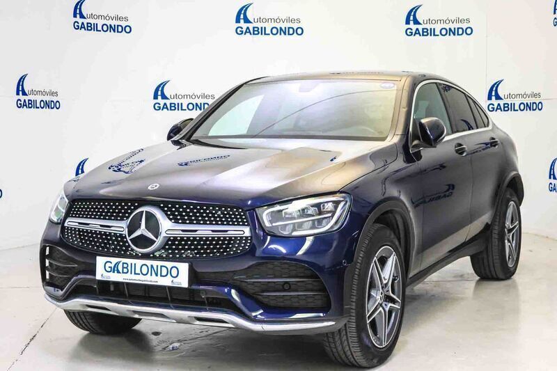 Azul Usado 2021 Mercedes GLC300e Coupe | 49.900 € (Super precio) - Imagen 1/4