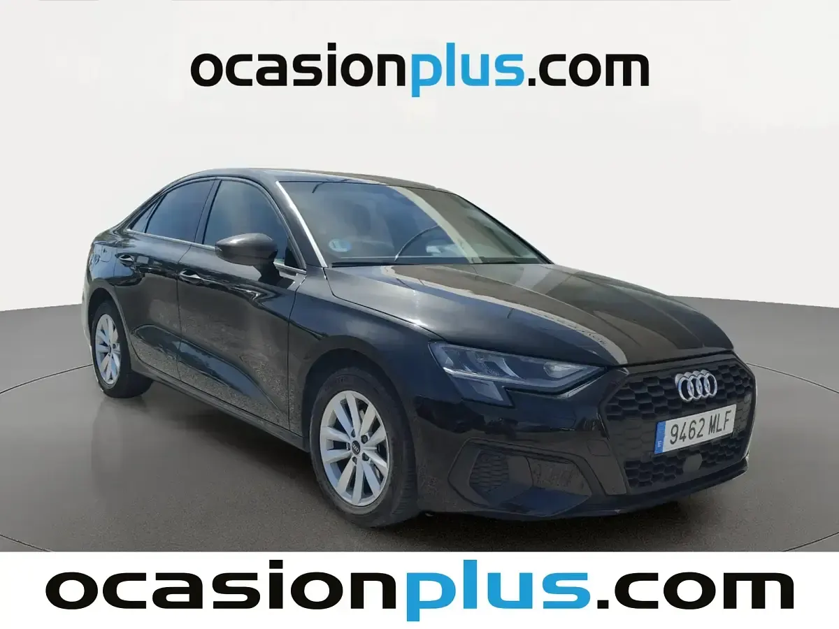 Usado Audi A3 110 CV (80 kW) 2023 Negro Berlina