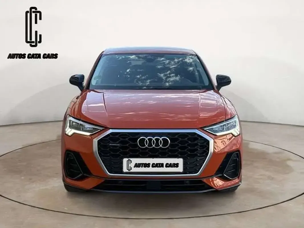 Usado Audi Q3 Sportback Advanced 150 CV (110 kW) 2021 Naranja SUV