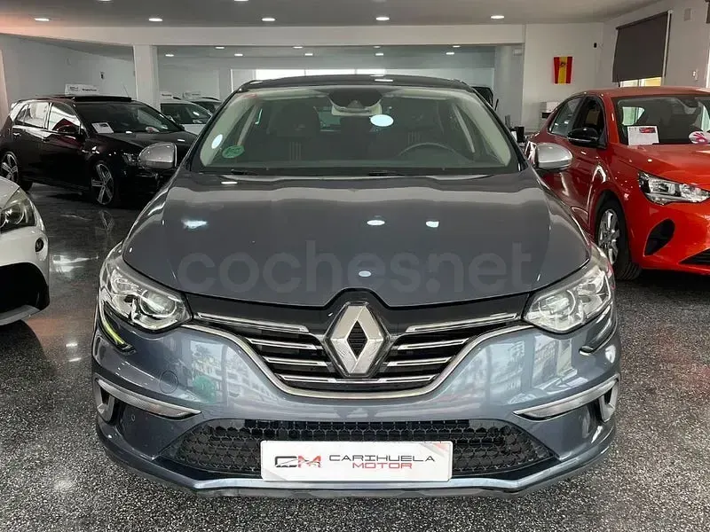 Usado Renault Mégane GT Line GT-Line 130 CV (95 kW) 2017 Azul Berlina