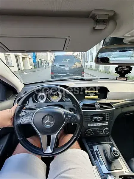 Usado Mercedes C220 170 CV (125 kW) 2012 Gris / plata Coupe