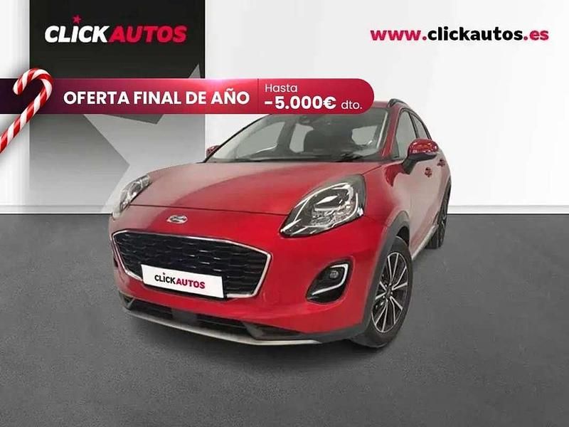 Rojo Usado 2022 Ford Puma Titanium SUV | 15.850 € (Super precio) - Imagen 1/4