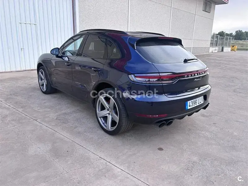 Usado Porsche Macan 245 CV (180 kW) 2021 Azul SUV