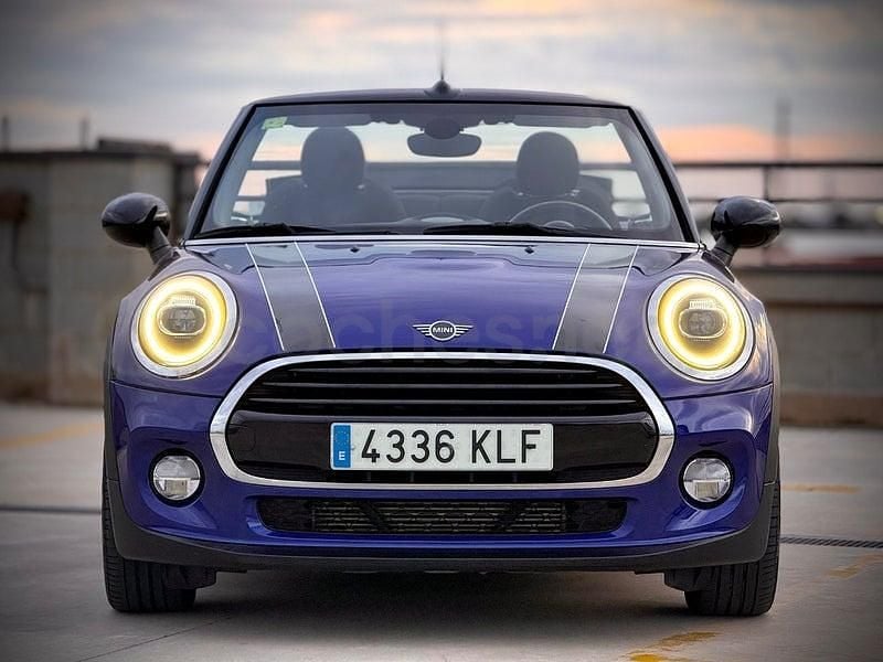 Usado Mini Cooper D Cabriolet 116 CV (85 kW) 2017 Azul Descapotable