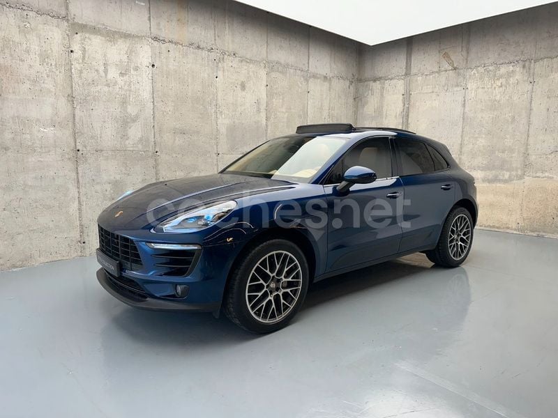 Usado Porsche Macan S 258 CV (189 kW) 2018 Azul SUV