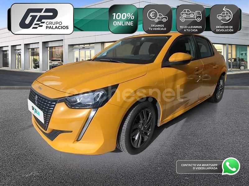 Amarillo Usado 2021 Peugeot 208 Active Utilitario | 12.295 € (Precio justo) - Imagen 1/4