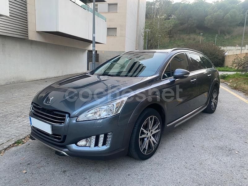 Usado Peugeot 508 RXH 200 CV (147 kW) 2012 Gris / plata Familiar