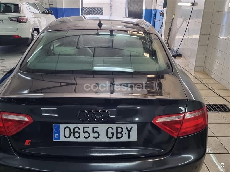 Usado Audi A5 190 CV (139 kW) 2008 Negro Coupe