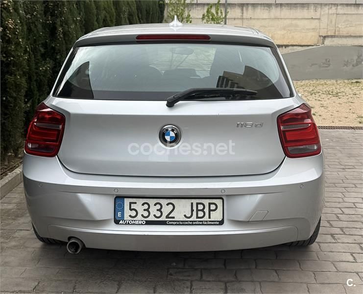 Usado BMW 118 143 CV (105 kW) 2014 Gris / plata Utilitario