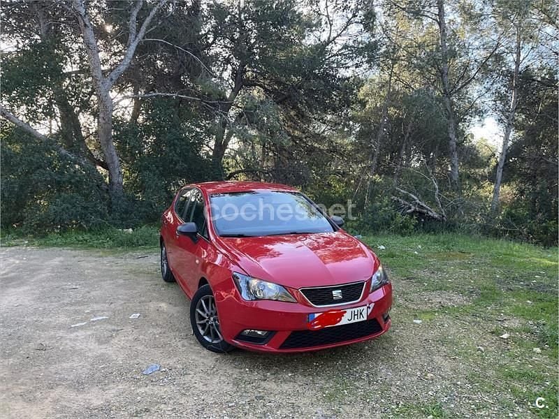 Rojo Usado 2015 Seat Ibiza I-Tech Berlina | 7500 € (Buen precio) - Imagen 1/4