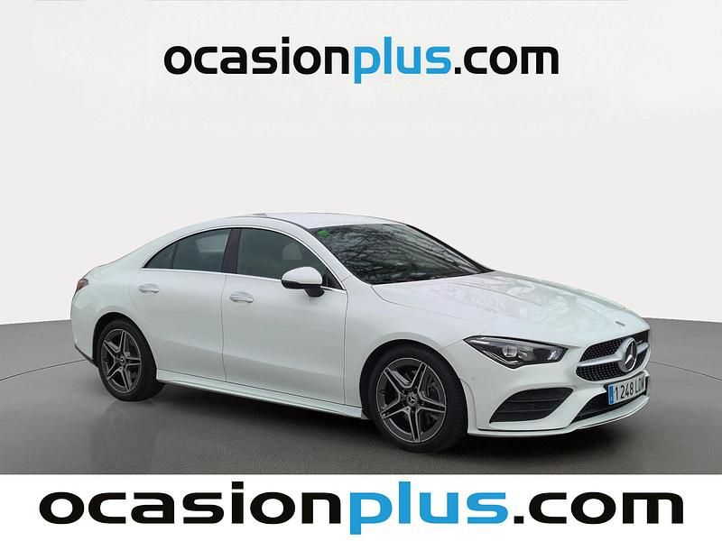 Usado Mercedes CLA200 163 CV (119 kW) 2019 Blanco Berlina