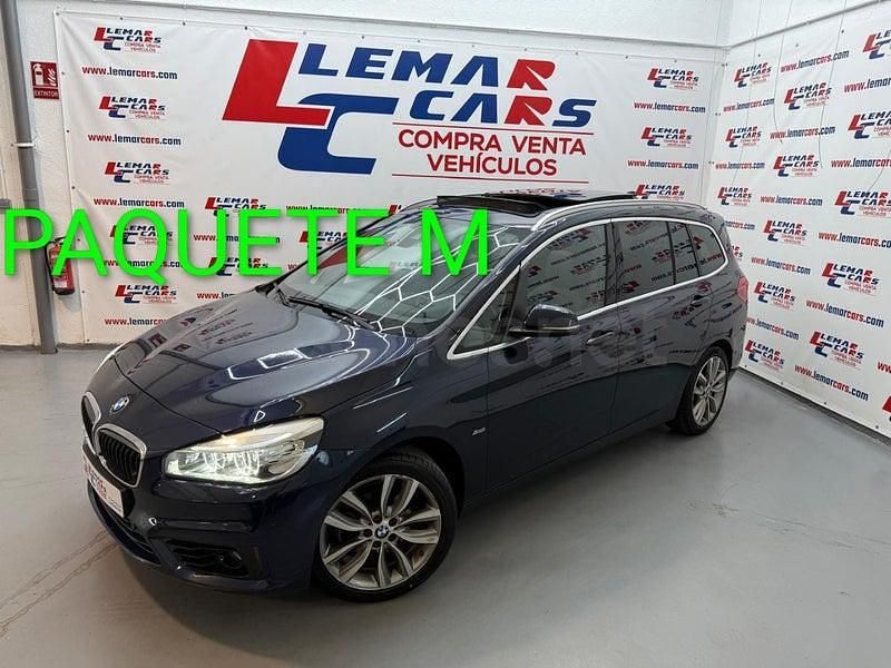 Usado BMW 218 Sport Line 136 CV (100 kW) 2016 Azul Familiar