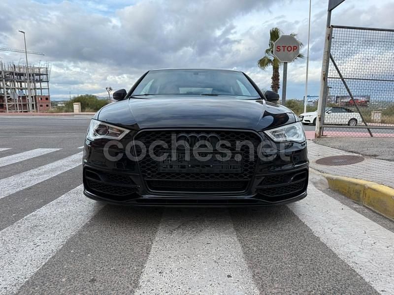 Usado Audi S3 300 CV (220 kW) 2014 Negro Berlina