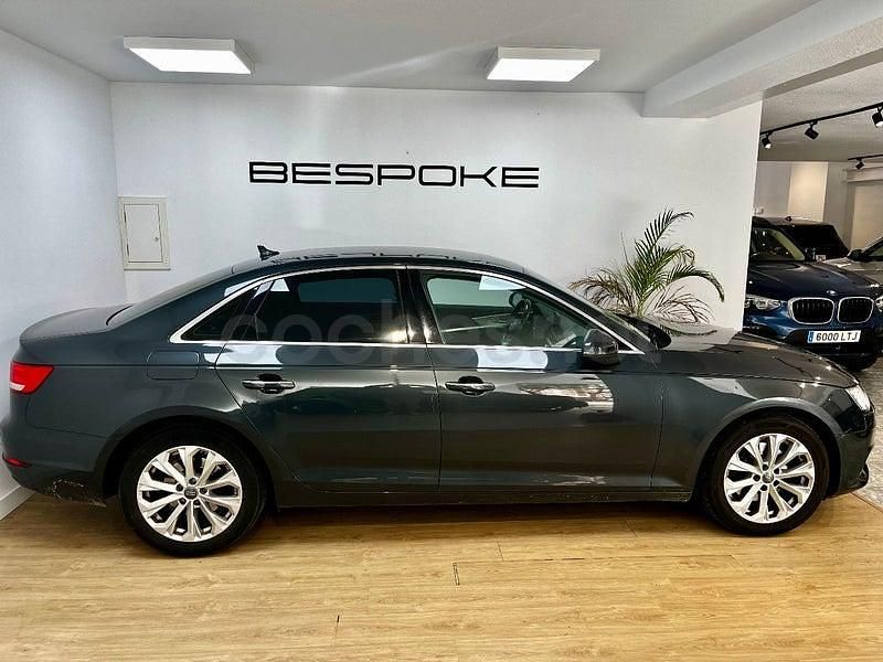 Usado Audi A4 150 CV (110 kW) 2017 Gris / plata Berlina