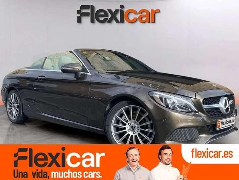 Marrón Usado 2017 Mercedes C220 Descapotable | 21.990 € (Buen precio) - Imagen 1/4