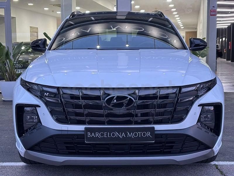 Usado Hyundai Tucson N Line 136 CV (100 kW) 2022 Blanco SUV