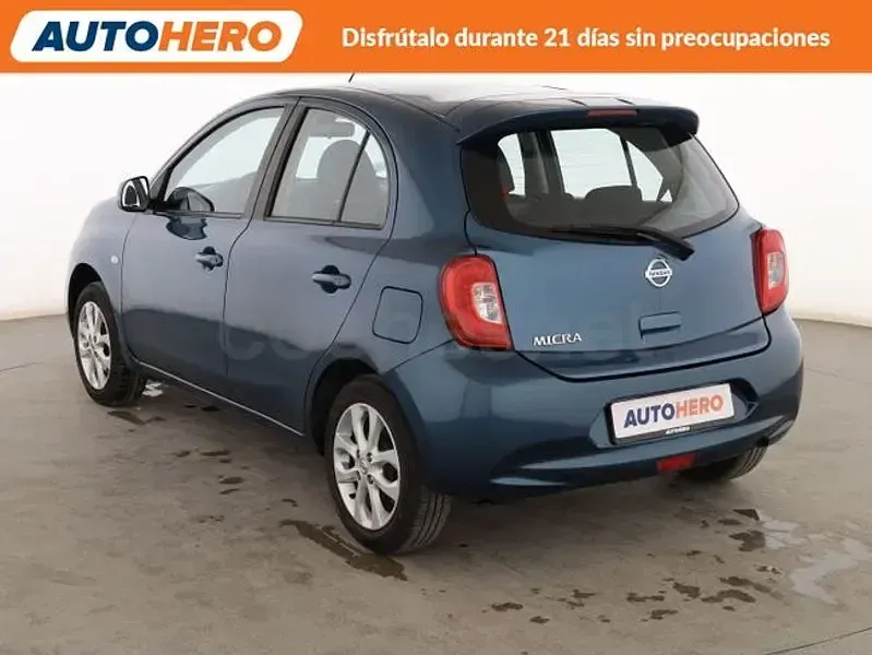 Usado Nissan Micra Acenta 80 CV (58 kW) 2017 Azul Utilitario