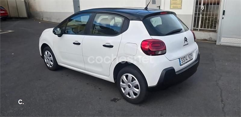 Usado Citroën C3 Feel 75 CV (55 kW) 2018 Blanco Utilitario