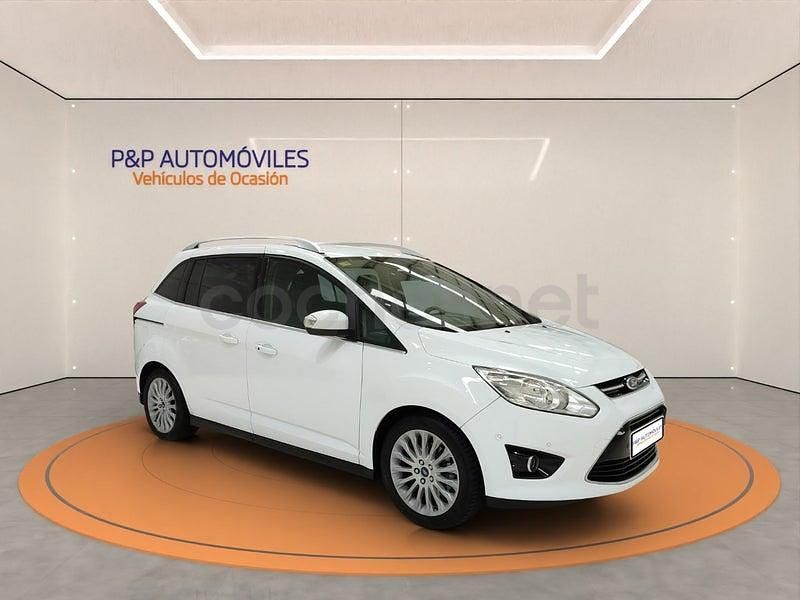 Usado Ford Grand C-Max Titanium 115 CV (84 kW) 2012 Blanco Monovolumen