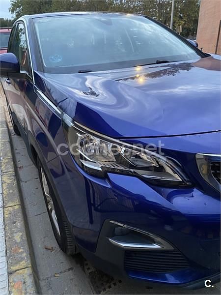 Azul Usado 2017 Peugeot 3008 Active SUV | 14.000 € (Precio justo) - Imagen 1/4