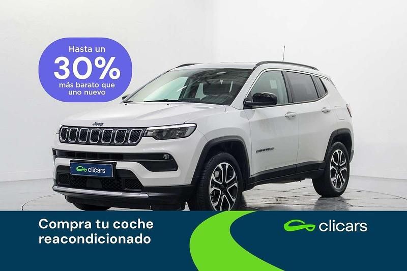 Blanco Usado 2023 Jeep Compass Limited SUV | 19.590 € (Super precio) - Imagen 1/4