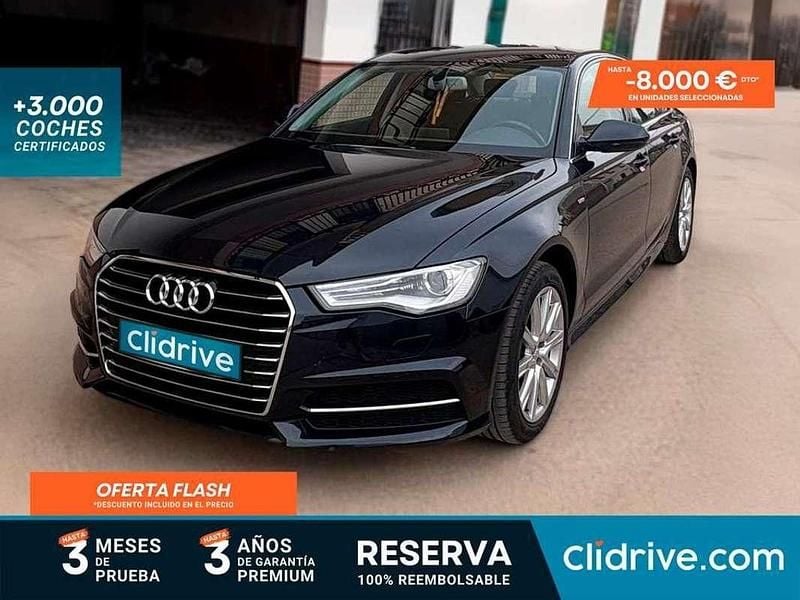 Azul Usado 2015 Audi A6 S-Line Berlina | 20.790 € (Precio justo) - Imagen 1/3
